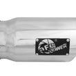 Load image into Gallery viewer, aFe Diesel Exhaust Tip Bolt On Polished 5in Inlet x 6in Outlet x 12in Long - Side View