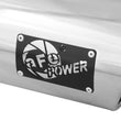 Load image into Gallery viewer, aFe Diesel Exhaust Tip Bolt On Polished 5in Inlet x 6in Outlet x 12in Long - Installation View
