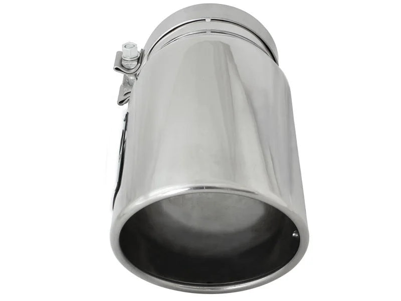 aFe Diesel Exhaust Tip Bolt On Polished 5in Inlet x 6in Outlet x 12in Long - Additional View 5