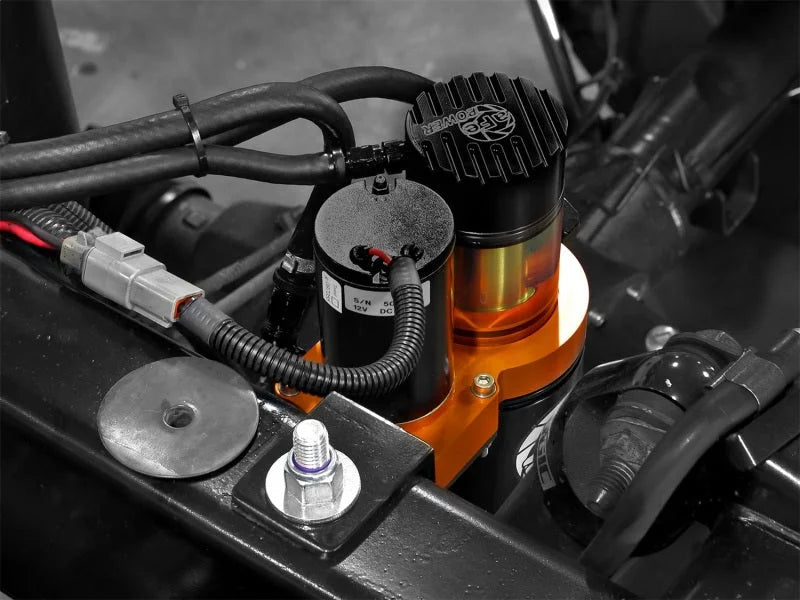 aFe Diesel Fuel Systems DFS780 Series 05-10 Dodge Diesel 5.9L/6.7L L6 (Full Time Operation) - Side View