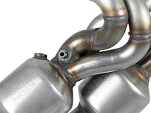 Load image into Gallery viewer, aFe Direct Fit Catalytic Converter 01-06 BMW M3 (E46) L6 3.2L (S54) - Installation View