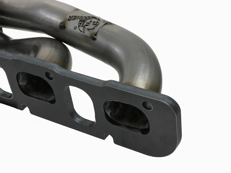 aFe Dodge Challenger 15-22 V8-6.2L (sc)/6.4L Twisted Steel HEMI Headers - Back View