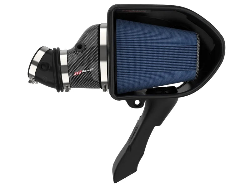 aFe Dodge Charger SRT Hellcat Redeye 21-23 V8-6.2L Track Series Stage-2 Carbon Fiber Intake Pro 5R - Installation View