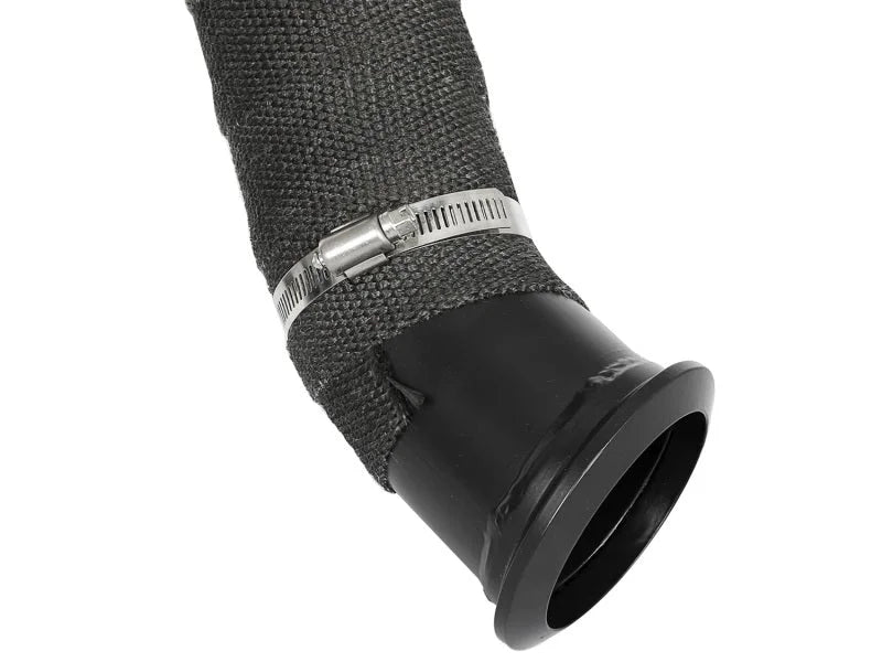 aFe Downpipe - Side View