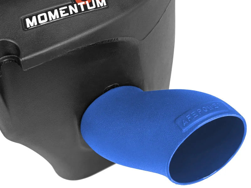 aFe Dynamic Air Scoop 2015 Dodge Challenger V6-3.6 / V8-5.7/6.4L HEMI - Blue - Back View