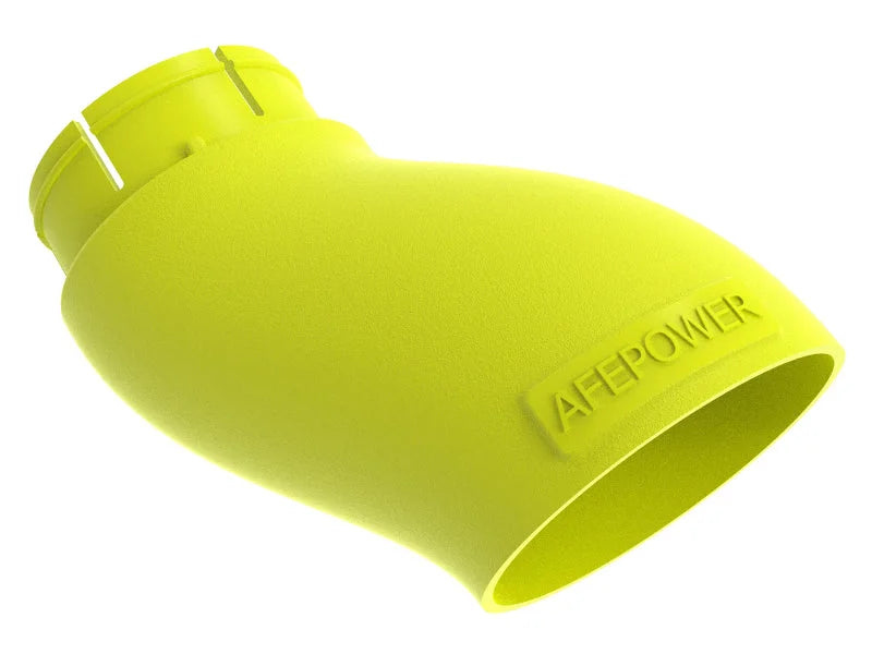 aFe Dynamic Air Scoop 2015 Dodge Challenger V6-3.6 / V8-5.7/6.4L HEMI - Green - Main Product View