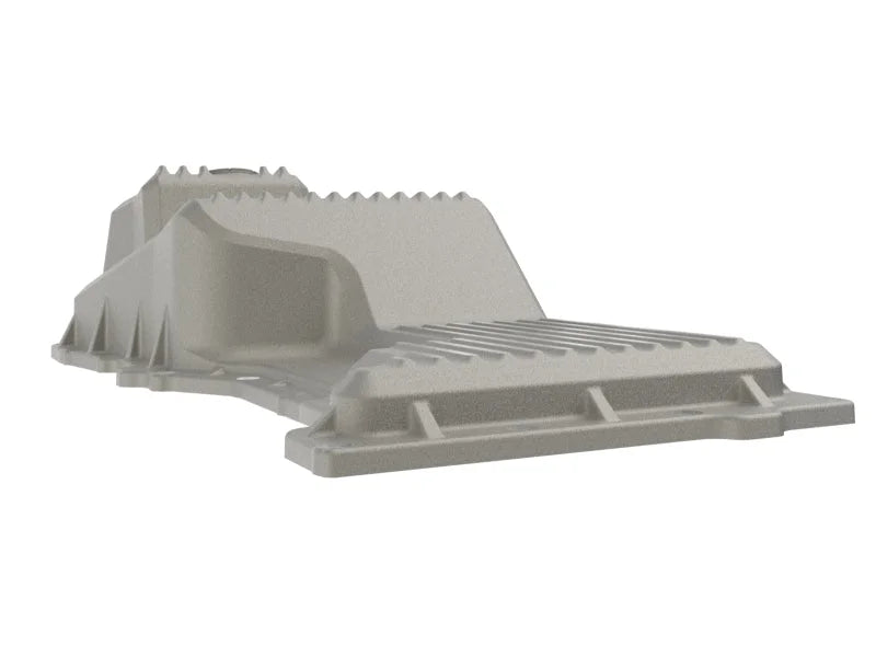 aFe Engine Oil Pan Raw w/ Machined Fins fits 2021-2024 Cadillac Escalade Luxury / 2021-2024 Cadillac Escalade ESV / 2020-2...