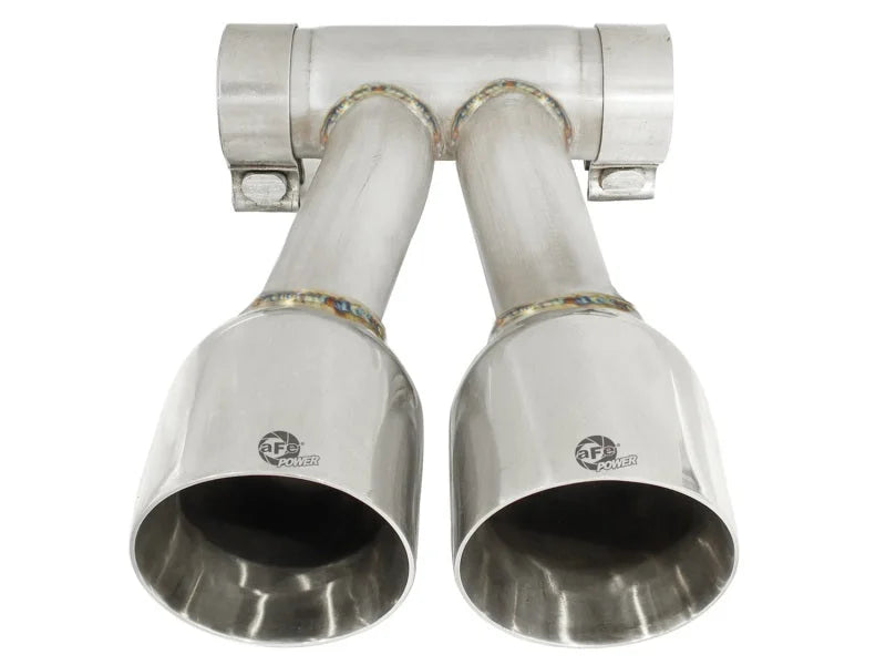 aFe Exhaust Tip Upgrade 05-08 Porsche Boxster S (987.1-987.2) H6 3.4L - Installation View