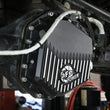 Load image into Gallery viewer, aFe Ford Bronco Raptor 22-25 V6-3.0L POWER Pro Series Rear Differential Cover Black w/ Machined Fins - Installation View