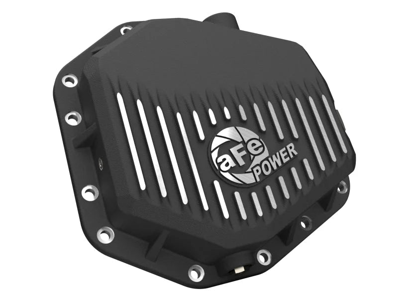 aFe Ford Bronco Raptor 22-25 V6-3.0L POWER Pro Series Rear Differential Cover Black w/ Machined Fins - Additional View 6