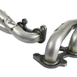 Load image into Gallery viewer, aFe Ford F-150 15-22 V8-5.0L Twisted Steel 304 Stainless Steel Headers - Back View