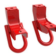 Load image into Gallery viewer, aFe Front Tow Hook Red 2022 Toyota Tundra 3.5L V6 - Main Product View