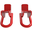 Load image into Gallery viewer, aFe Front Tow Hook Red 2022 Toyota Tundra 3.5L V6 - Installation View
