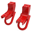Load image into Gallery viewer, aFe Front Tow Hook Red 2022 Toyota Tundra 3.5L V6 - Additional View 5
