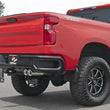 Load image into Gallery viewer, aFe GM Trucks 23-24 L6-3.0L (td) LZ0 Vulcan Series 3in 304 SS DPF-Back Exhaust System w/Polished Tip - Back View