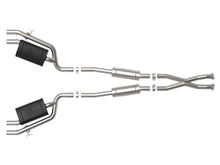 Load image into Gallery viewer, aFe Gemini XV 2.5in 304 SS Cat-Back Exhaust w/Cut-Out 18-22 Kia Stinger V6 3.3L - Additional View 5