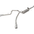 Load image into Gallery viewer, aFe Gemini XV 3in 304 SS Cat-Back Exhaust 15-20 Ford F-150 V6 2.7L/3.5 w/ Polished Tips - Main Product View