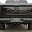 Load image into Gallery viewer, aFe Gemini XV 3in 304 SS Cat-Back Exhaust 19-21 Ram 1500 V8 5.7L Hemi w/ Black Tips - Back View