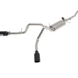 Load image into Gallery viewer, aFe Gemini XV 3in 304 SS Cat-Back Exhaust 2021 Ford F-150 V6 2.7L/3.5L (tt)/V8 5.0L w/ CO Black Tips - Main Product View