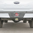 Load image into Gallery viewer, aFe Gemini XV 3in 304 SS Cat-Back Exhaust 2021 Ford F-150 V6 2.7L/3.5L (tt)/V8 5.0L w/ CO Black Tips - Back View