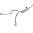 Load image into Gallery viewer, aFe Gemini XV 3in 304 SS Cat-Back Exhaust 2021 Ford F-150 V6 2.7L/3.5L (tt)/V8 5.0L w/ Polished Tips - Main Product View