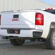 Load image into Gallery viewer, aFe Gemini XV 3in 304 SS Cat-Back Exhaust w/ Cutout 09-18 GM Trucks 4.3L/4.8L/5.3L w/ Black Tips - Side View