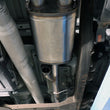 Load image into Gallery viewer, aFe Gemini XV 3in 304 SS Cat-Back Exhaust w/ Cutout 14-19 GM Trucks 4.3L/5.3L w/ Black Tips - Side View