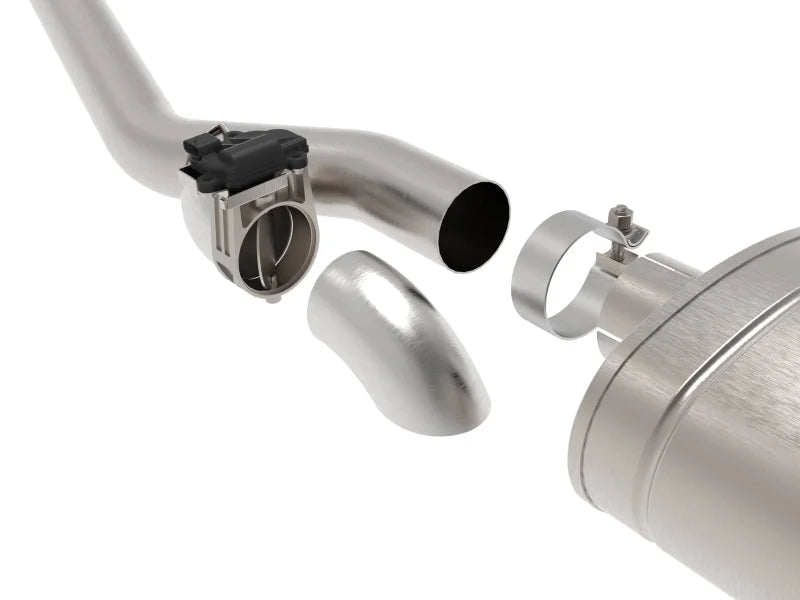 aFe Gemini XV 3in 304 SS Cat-Back Exhaust w/ Cutout 19-21 GM Silverado/Sierra 1500 V8 - Additional View 8
