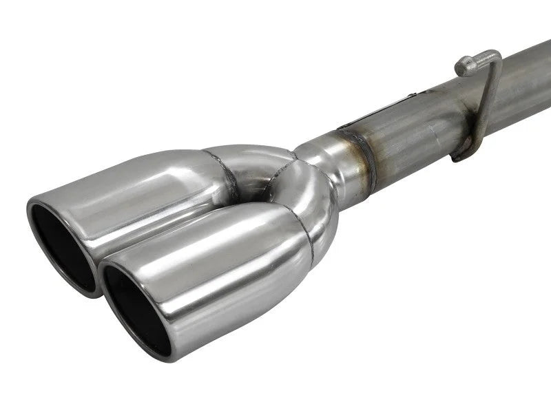 aFe Gemini XV 3in 304 SS Cat-Back Exhaust w/ Cutout 19-21 GM Silverado/Sierra 1500 V8- w/ Black Tips - Additional View 8
