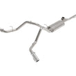 Load image into Gallery viewer, aFe Gemini XV 3in 304SS CB Exhaust w/ Cutout 14-19 GM Trucks 4.3/5.3L w/ Pol Tips - CrewCab/Extended - Main Product View