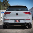 Load image into Gallery viewer, aFe Gemini XV 3in to 2 1/2in 304 SS Cat-Back Exhaust 22-23 Volkswagen GTI (MK8) 2.0L w/ Black Tips - Back View
