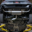 Load image into Gallery viewer, aFe Gemini XV 3in to 2 1/2in 304 SS Cat-Back Exhaust 22-23 Volkswagen GTI (MK8) 2.0L w/ Black Tips - Installation View