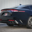 Load image into Gallery viewer, aFe Gemini XV 3in to Dual 2-1/2in 304 SS Cat-Back Exhaust w/ Cut-Out 18-21 Kia Stinger L4-2.0L (t) - Side View