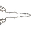 Load image into Gallery viewer, aFe Gemini XV 3in to Dual 2-1/2in 304 SS Cat-Back Exhaust w/ Cut-Out 18-21 Kia Stinger L4-2.0L (t) - Additional View 6