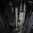 Load image into Gallery viewer, aFe Gemini XV 4in to Dual 3in 304 SS Cat-Back Exhaust w/ Cutout 19-21 GM Silverado/Sierra V8-6.2L - Side View