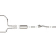 Load image into Gallery viewer, aFe Gemini XV 4in to Dual 3in 304 SS Cat-Back Exhaust w/ Cutout 19-21 GM Silverado/Sierra V8-6.2L - Additional View 6