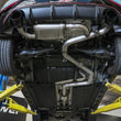 Load image into Gallery viewer, aFe Hyundai Veloster N 21-22 L4-2.0L (t) Takeda Axle-Back Exhaust System- Polished Tips - Side View
