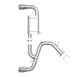 Load image into Gallery viewer, aFe Hyundai Veloster N 21-22 L4-2.0L (t) Takeda Axle-Back Exhaust System- Polished Tips - Back View