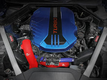 Load image into Gallery viewer, aFe Kia Stinger 18-22 V6-3.3L (tt) BladeRunner Cold Charge Pipe- Red - Side View