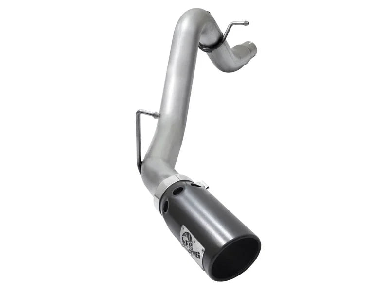 aFe LARGE BORE HD 3.5in DPF-Back Alum Exhaust w/Black Tip 2016 GM Colorado/Canyon 2.8L (td) - Main Product View