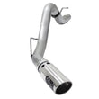 Load image into Gallery viewer, aFe LARGE BORE HD 3.5in DPF-Back Alum Exhaust w/Polished Tip 2016 GM Colorado/Canyon 2.8L (td) - Main Product View