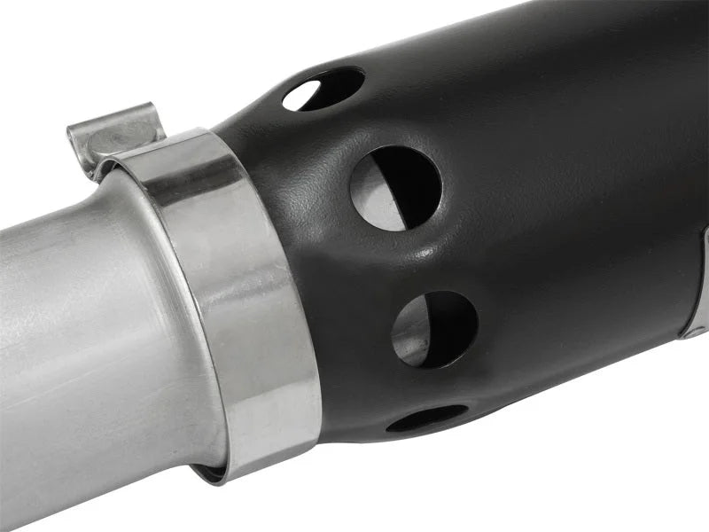 aFe LARGE BORE HD 3.5in DPF-Back SS Exhaust w/Black Tip 2016 GM Colorado/Canyon 2.8L (td) - Additional View 5