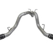 Load image into Gallery viewer, aFe LARGE BORE-HD 4in 409-SS DPF-Back Exhaust w/Dual Black Tips 2017 GM Duramax V8-6.6L (td) L5P - Additional View 6
