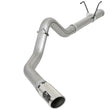Load image into Gallery viewer, aFe LARGE BORE HD 4in 409-SS DPF-Back Exhaust w/Polished Tip 07.5-12 Dodge Diesel Trucks L6-6.7L(td) - Main Product View