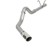 Load image into Gallery viewer, aFe LARGE BORE HD 4in 409-SS DPF-Back Exhaust w/Polished Tip 07.5-12 Dodge Diesel Trucks L6-6.7L(td) - Main Product View