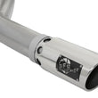 Load image into Gallery viewer, aFe LARGE BORE HD 4in 409-SS DPF-Back Exhaust w/Polished Tip 07.5-12 Dodge Diesel Trucks L6-6.7L(td) - Side View
