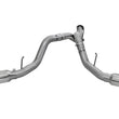 Load image into Gallery viewer, aFe LARGE BORE HD 4in 409-SS DPF-Back Exhaust w/Polished Tip 11-14 Ford Diesel Trucks V8-6.7L (td) - Side View