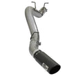 Load image into Gallery viewer, aFe LARGE BORE HD 5in 409-SS DPF-Back Exhaust w/Black Tip 2017 GM Duramax V8-6.6L (td) L5P - Main Product View