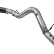 Load image into Gallery viewer, aFe LARGE BORE HD 5in 409-SS DPF-Back Exhaust w/Black Tip 2017 GM Duramax V8-6.6L (td) L5P - Installation View