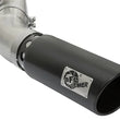 Load image into Gallery viewer, aFe LARGE BORE HD 5in 409-SS DPF-Back Exhaust w/Black Tip 2017 GM Duramax V8-6.6L (td) L5P - Additional View 6